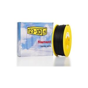 123-3D Filament Zwart 2,85 mm ABS 1 kg (Jupiter serie)