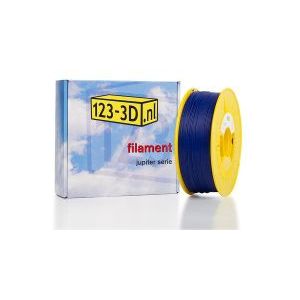123-3D Glitter filament Blauw 1,75 mm PLA 1,1 kg (Jupiter serie)