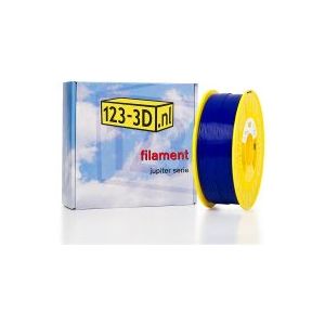 123-3D Filament blauw 1,75 mm High Speed PLA 1,1 kg (Jupiter serie)