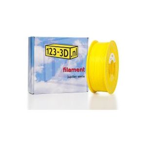 123-3D Filament geel 1,75 mm High Speed PLA 1,1 kg (Jupiter serie)