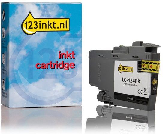 Inktcartridge - Zwart - 16 ml - 123inkt Huismerk