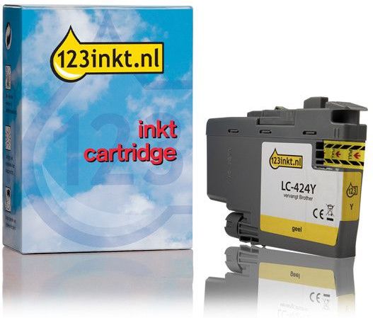 Cartridge - Geel - 8 ml - Geschikt voor DCP-J1200W, DCP-J1200WE
