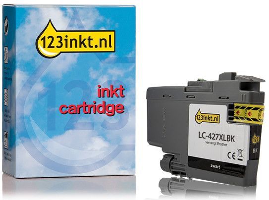 Inktcartridge - Zwart - 124 ml - Geschikt voor diverse Inkjetprinters