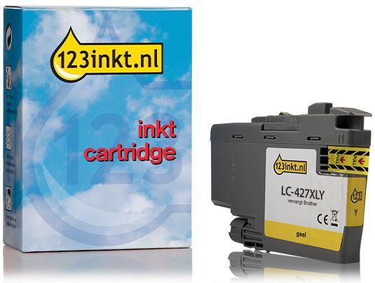 Inktcartridge - Geel - 54 ml - Geschikt voor diverse Inkjetprinters