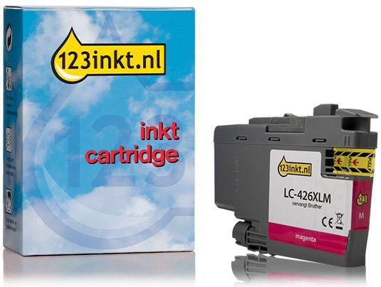 123inkt - Cartridge - Magenta - Inhoud 54 ml
