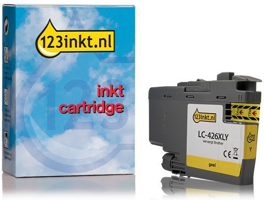 Inktcartridge - Geel - 54 ml - 123inkt Huismerk