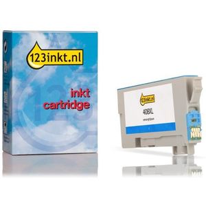 Epson 408XL (T09K2) inktcartridge cyaan hoge capaciteit (123inkt huismerk)