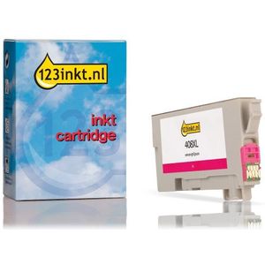 Epson 408XL (T09K3) inktcartridge magenta hoge capaciteit (123inkt huismerk)