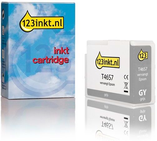 123inkt - Inktcartridge - Grijs - 30 ml - Geschikt voor SureColor SC-P700