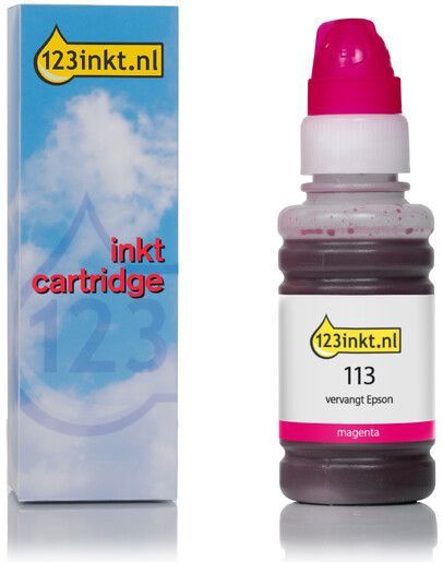 Inktfles Magenta - 70 ml - Geschikt voor Epson