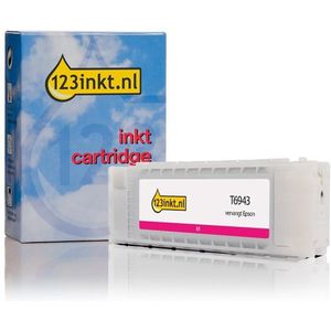 Epson T6943 inktcartridge magenta extra hoge capaciteit (123inkt huismerk)