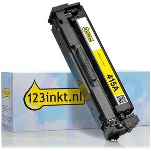 123inkt - HP 415A - Toner - Geel - Hoge Capaciteit