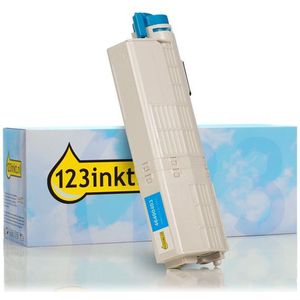 OKI 46490403 toner cyaan (123inkt huismerk)