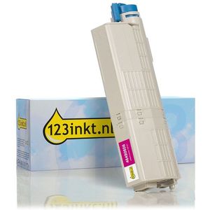 OKI 46490606 toner magenta hoge capaciteit (123inkt huismerk)