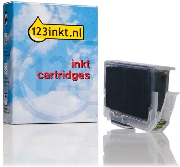 123inkt - PGI-9R - Inktcartridge - Rood - 13.4 ml