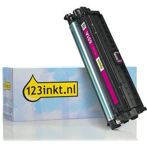 123inkt huismerk vervangt HP 651A (CE343A) toner magenta