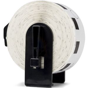 123inkt - DK-11219 - Ronde Labels - Wit - Compatibel met Brother Labelprinters