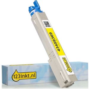 OKI 43459369 toner geel (123inkt huismerk)