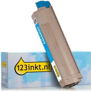 OKI 44844507 toner cyaan (123inkt huismerk)