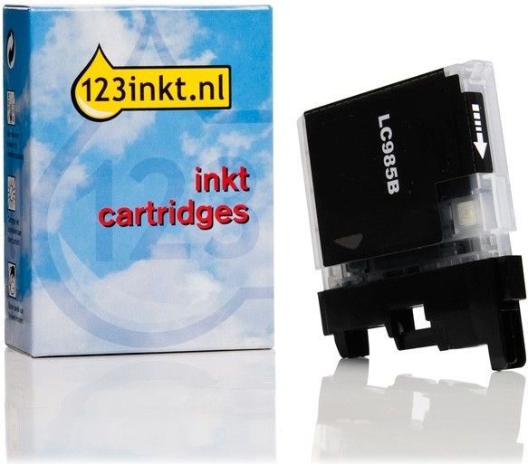 Cartridge - Zwart - 12 ml - Geschikt voor DCP-J en MFC-J Printers