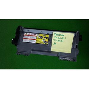 123inkt huismerk vervangt Brother TN-2210 toner zwart