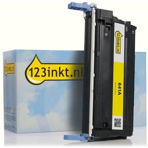 123inkt huismerk vervangt HP 641A (C9722A / EP-85Y) toner geel