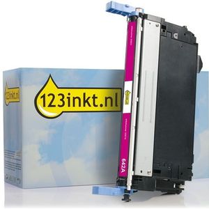 123inkt huismerk vervangt HP 642A (CB403A) toner magenta