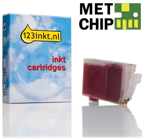 Canon CLI-8R Cartridge - Rood - 13,4 ml - Met Chip