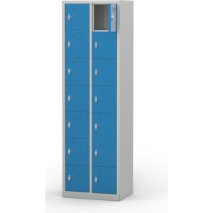 Huvema - Lockerkast - 14 personen - BL 570x400x1825 14PL