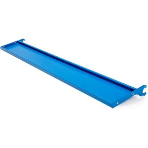 Huvema - Metalen plank voor gereedschapswand - PLASTIC BIN SHELF 1700MM LONG