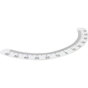 Huvema - Gradenverdeling - GDV HU 460 Scale (angle ruler)