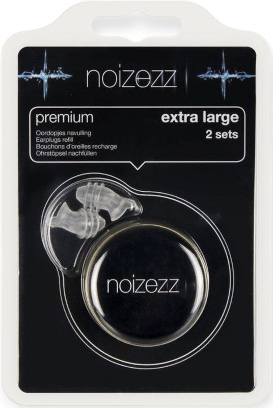 Navulling Premium Extra Large - Oordoppen - Zacht - Hypoallergeen