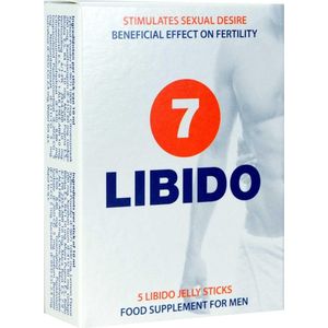 Libido7 - Jelly Sticks - Lustopwekker - 5 sachets