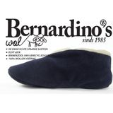 Bernardino® - Spaanse sloffen - 100% wol - donkerblauw - Unisex - Maat 38