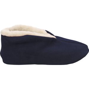 Bernardino - Spaanse Sloffen - Donkerblauw - 100% Wol
