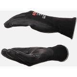 Pu-Flex Werkhandschoenen Zwart 11408600 - maat 9