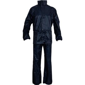 Regenpak in Etui met Rits 24401 - Navy - XL