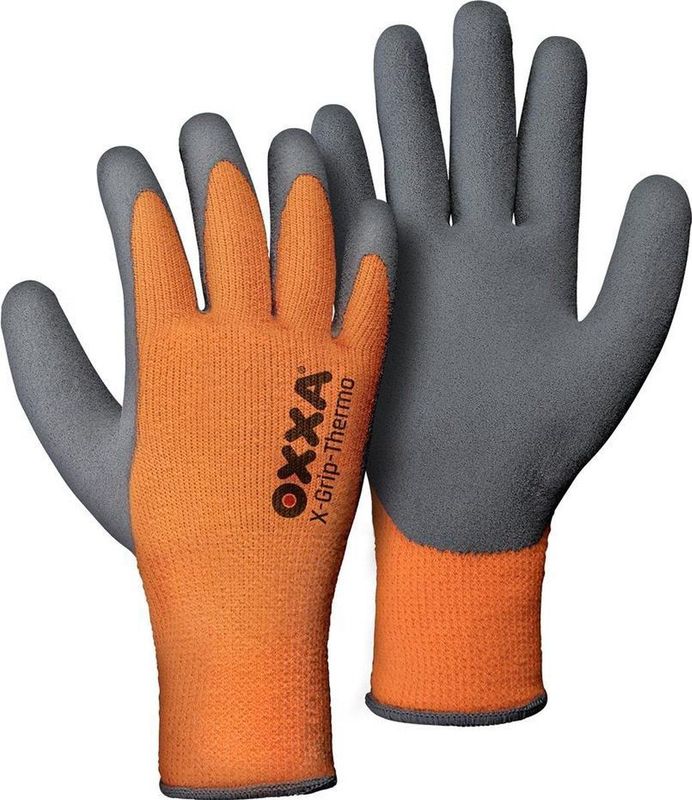 Oxxa - X-Grip-Thermo 51-850 - Winterhandschoen - Zwart - Latex Foam-Coating