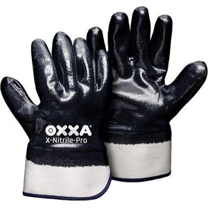 OXXA X-Nitrile-Pro 51-082 handschoen L Oxxa - Zwart/wit - Nitril - Kap - EN 388:2016