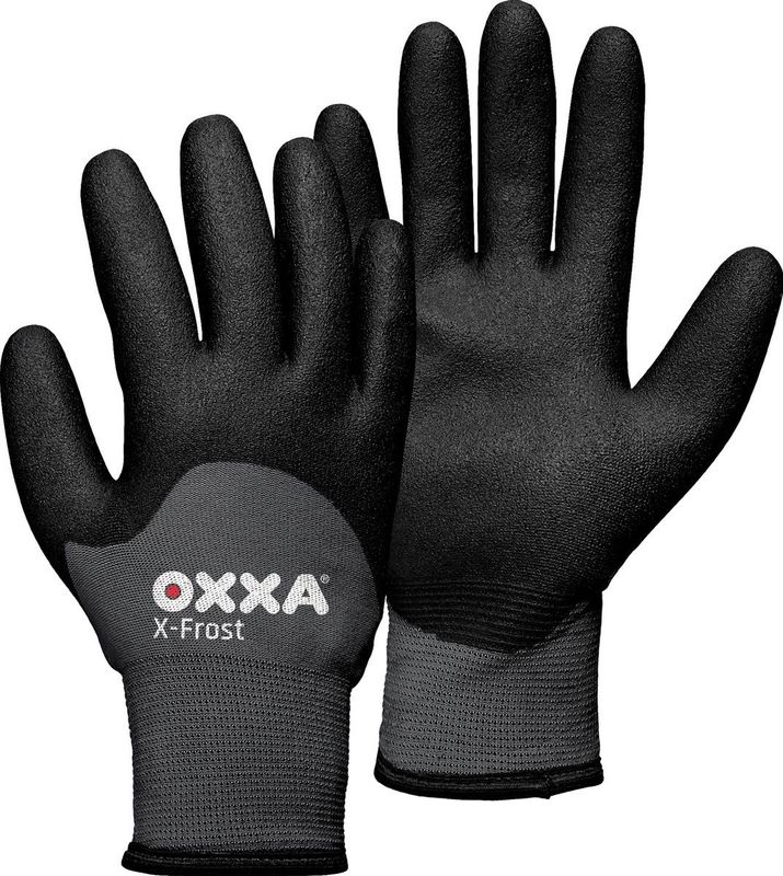 Oxxa - 51-860 - Thermo Werkhandschoenen - Zwart - Acryl - Geschikt Tot -30° C