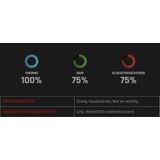 Oxxa - 51-860 X-Frost Thermo Werkhandschoenen - Zwart - Acryl - Tot -30° C