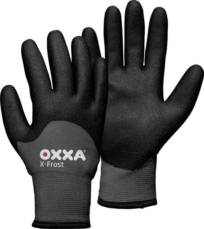 Oxxa - 51-860 X-Frost Thermo Werkhandschoenen - Zwart - Acryl - Tot -30° C