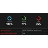 Oxxa - X-Grip-Thermo 51-850 - Klushandschoen - Zwart - Latex Foam - Warm