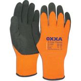 Oxxa - X-Grip-Thermo 51-850 - Klushandschoen - Zwart - Latex Foam - Warm