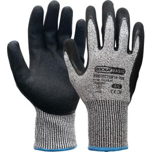 Oxxa 14-705 Protector Cut D Werkhandschoenen - Zwart/Grijs - 9/L