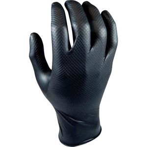 OXXA X-Grippaz Pro 44-550 handschoen (voorheen M-Safe 246BK) M/8 M-Safe - Zwart - Nitril - 2 zijdig te grbruiken - Ongepoederd