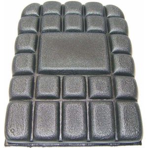 Kniebeschermers - kniestukken universeel zwart 15 x 25cm