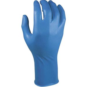 Grippaz 306BL nitril handschoen - blauw - extra lang - 50 stuks