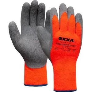 Oxxa 47-270 Maxx-Grip-Winter Werkhandschoenen - Grijs/Oranje - 11/XML
