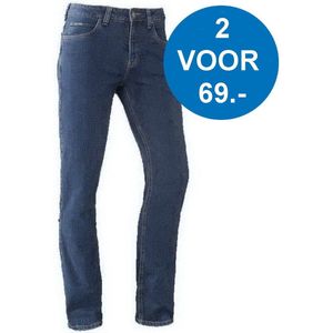Wrangler - 13MWZ Cowboy Cut - Jeans - Blauw - Katoen